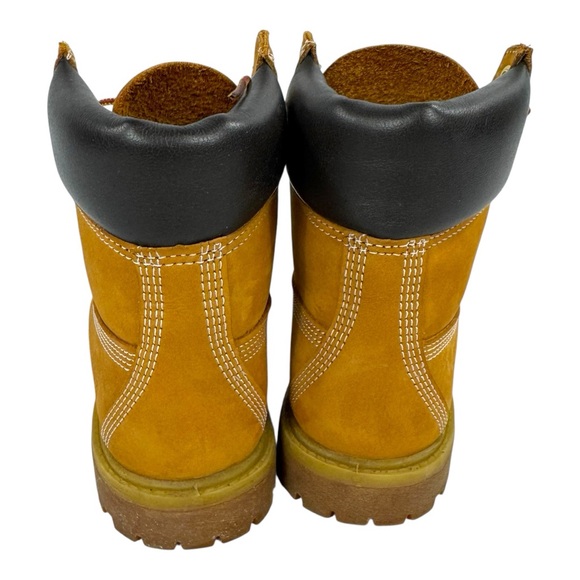 Timberland Womens Premium 6” Boots Waterproof Wheat Nubuck - Picture 5 of 14